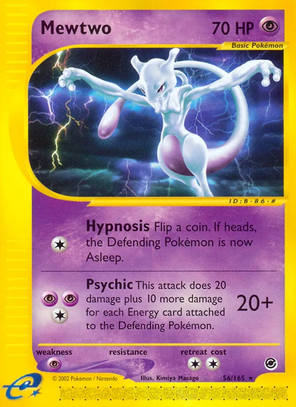 Mewtwo Expedition Base Set 56/165