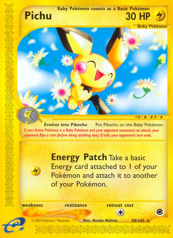 Pichu Expedition Base Set 58/165