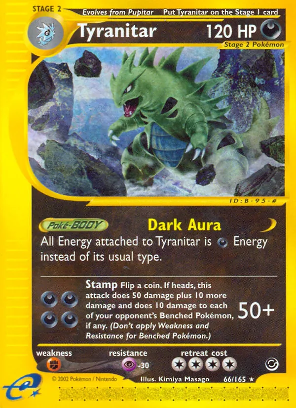 Tyranitar Expedition Base Set 66/165