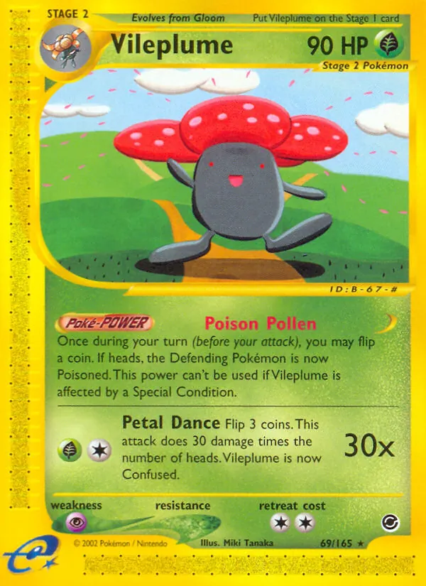 Vileplume Expedition Base Set 69/165