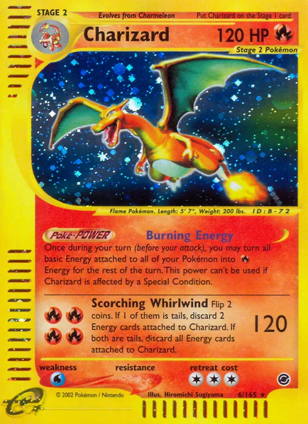 Charizard Expedition Base Set 6/165