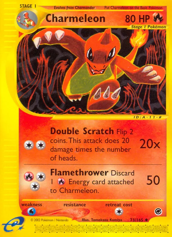 Charmeleon Expedition Base Set 73/165