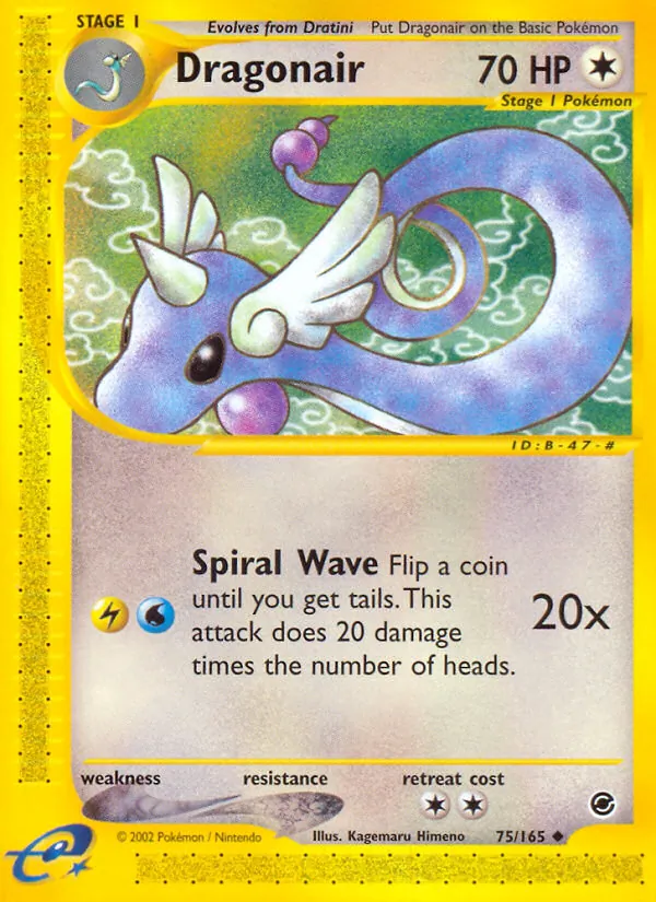 Dragonair Expedition Base Set 75/165