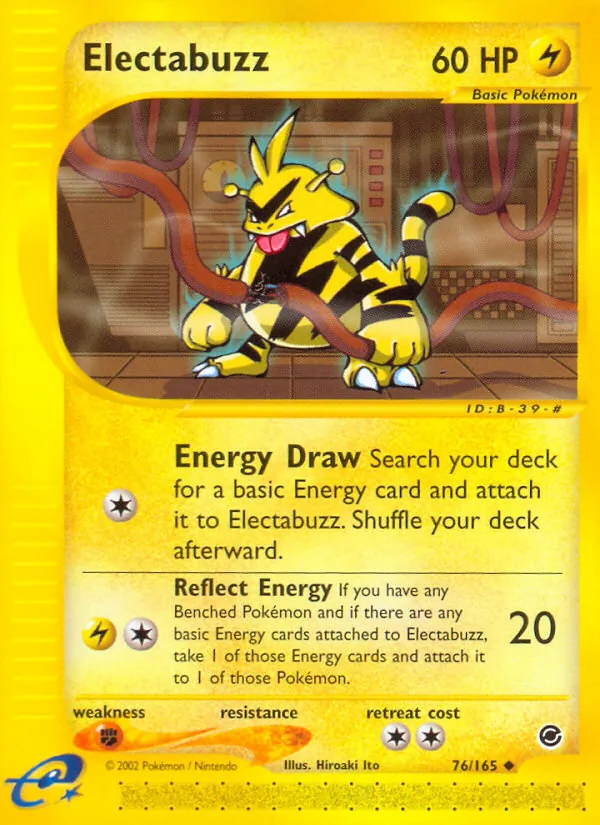 Electabuzz Expedition Base Set 76/165