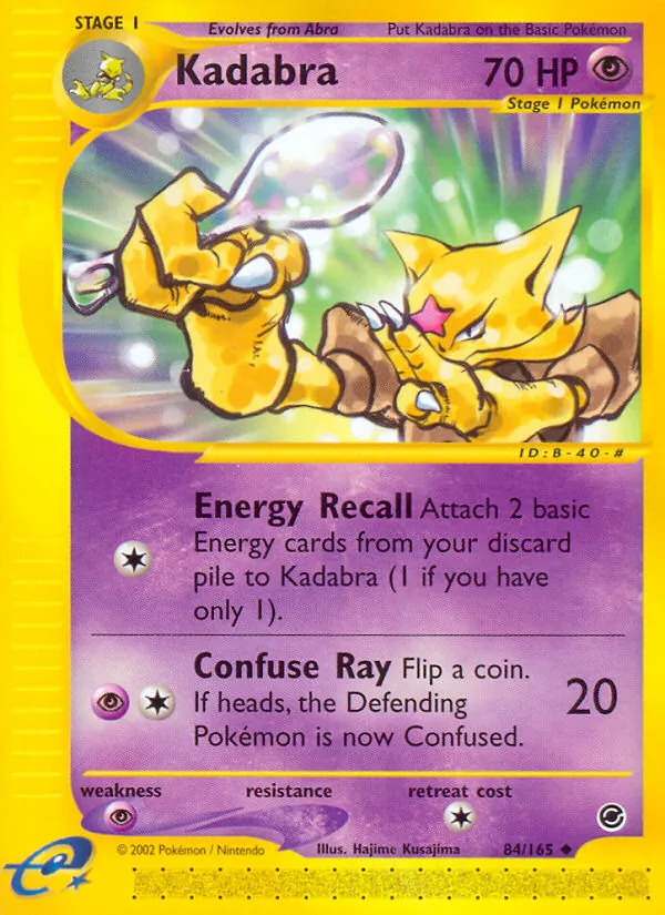 Kadabra Expedition Set Base 84/165