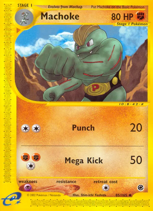 Machoke Expedition Base Set 85/165