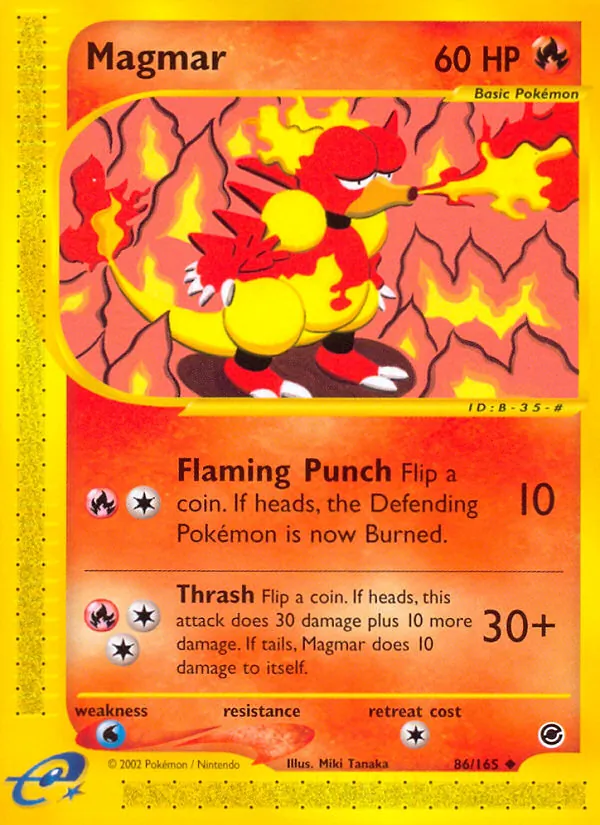 Magmar Expedition Base Set 86/165