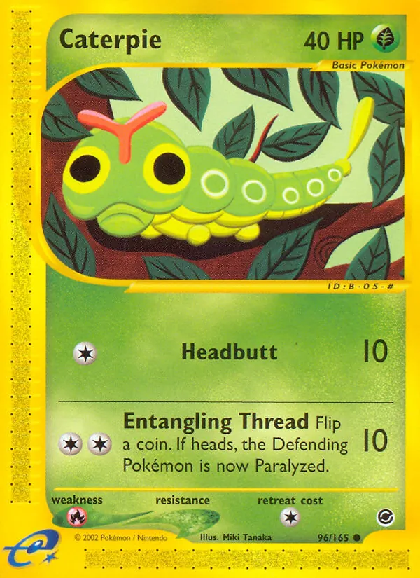 Caterpie Expedition Set Base 96/165