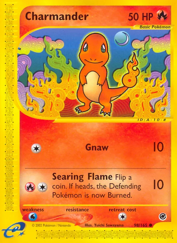 Charmander Expedition Base Set 98/165