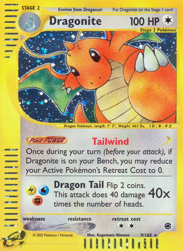 Dragonite Expedition Base Set 9/165