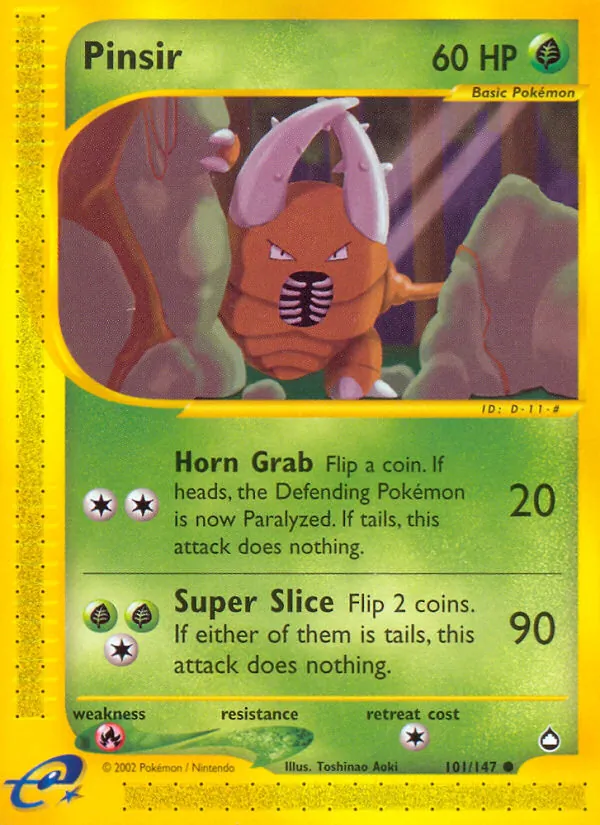 Pinsir Aquapolis 101/147