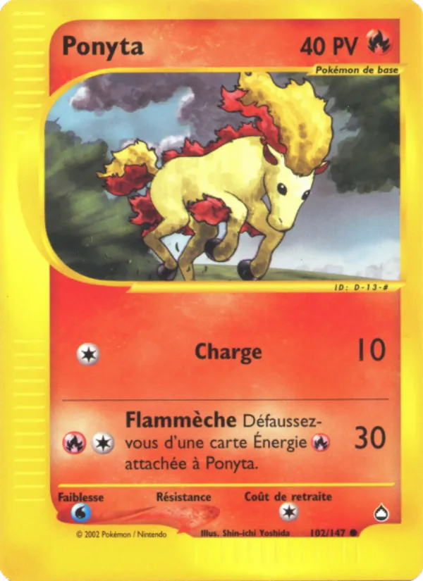 Ponyta Aquapolis 102/147