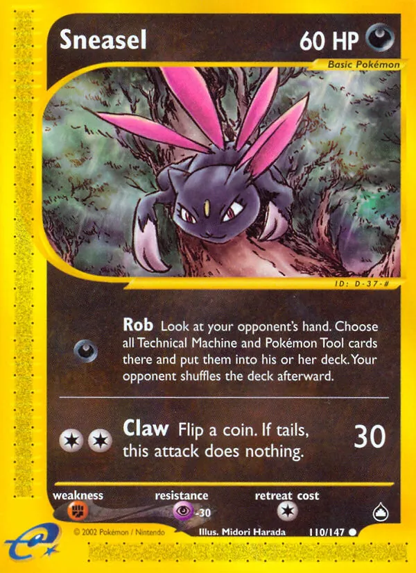 Sneasel Aquapolis 110/147