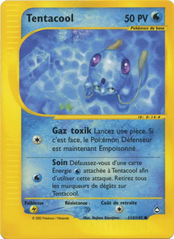 Tentacool Aquapolis 113/147