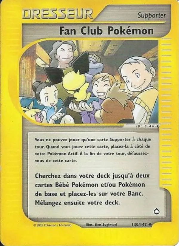 Fan Club Pokémon Aquapolis 130/147