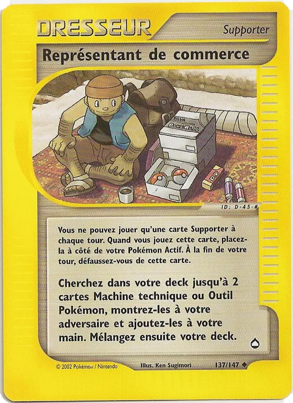 Représentant de commerce Aquapolis 137/147
