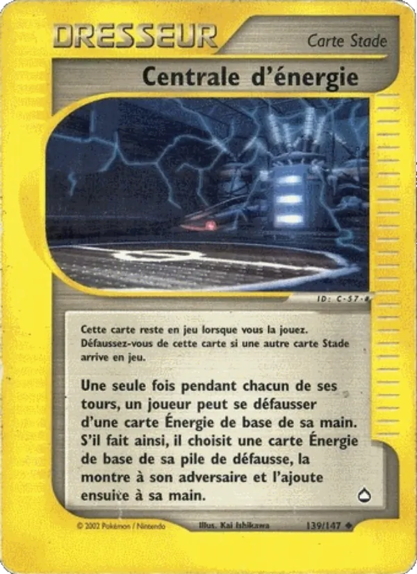 Centrale d'énergie Aquapolis 139/147