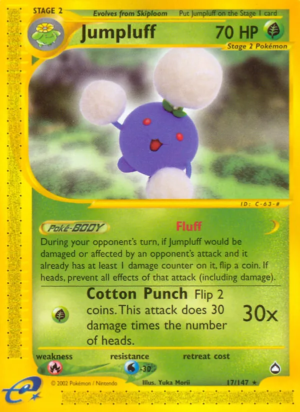 Jumpluff Aquapolis 17/147