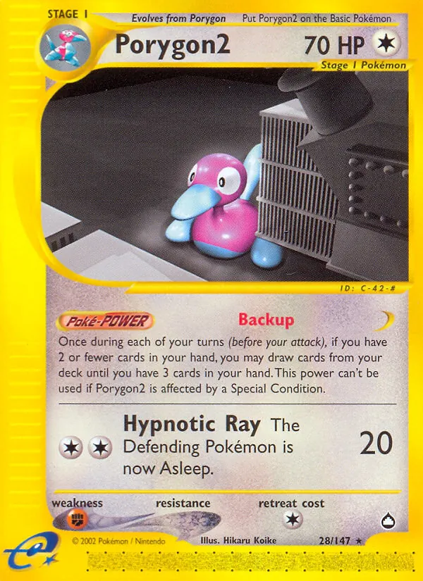 Porygon2 Aquapolis 28/147