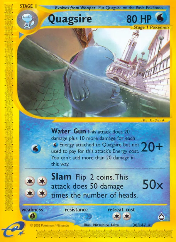 Quagsire Aquapolis 30/147