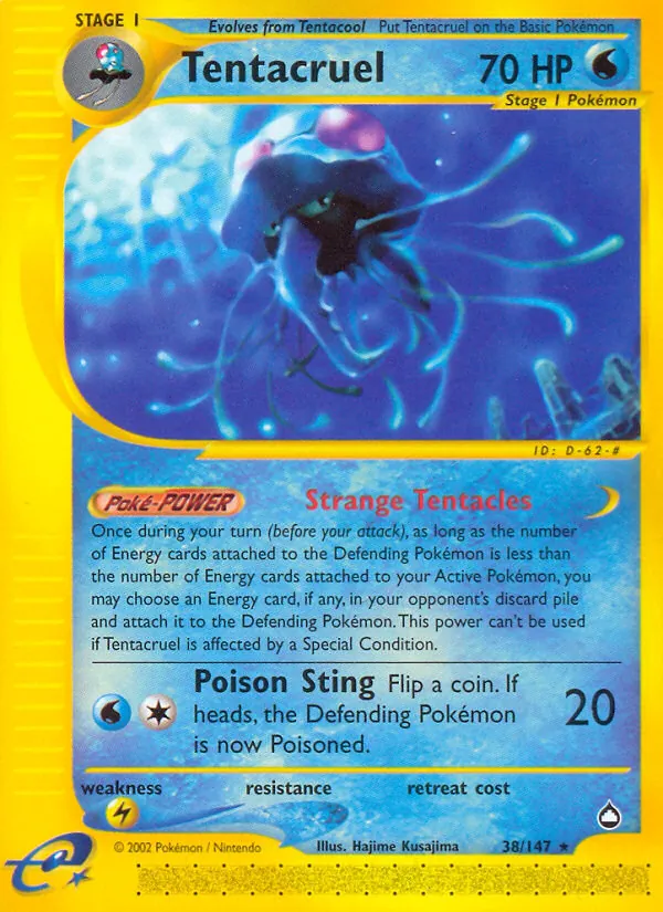 Tentacruel Aquapolis 38/147