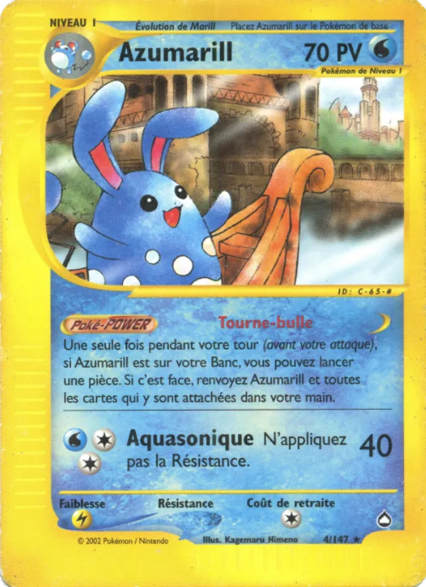 Azumarill Aquapolis 4/147