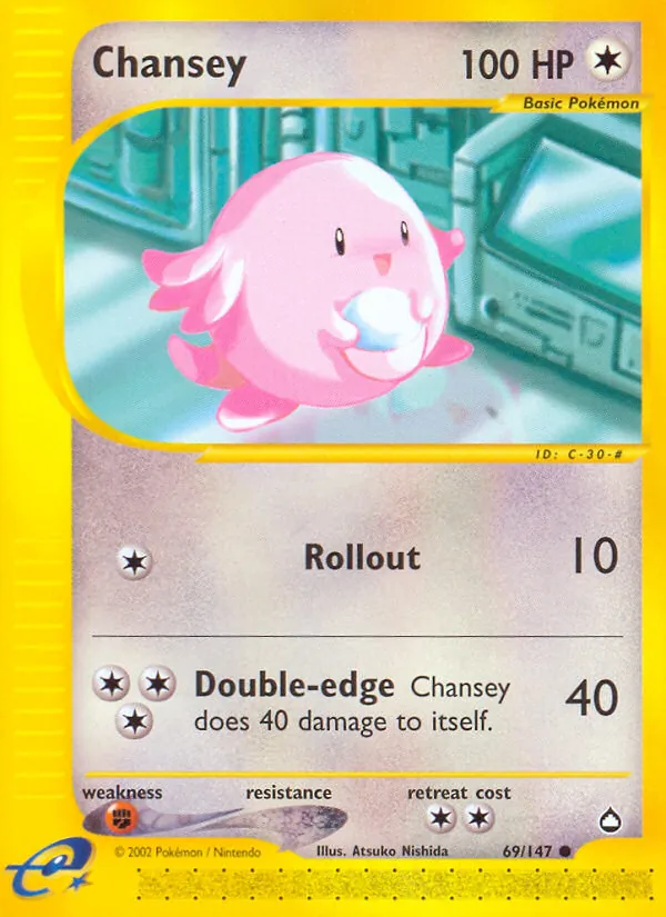 Chansey Aquapolis 69/147