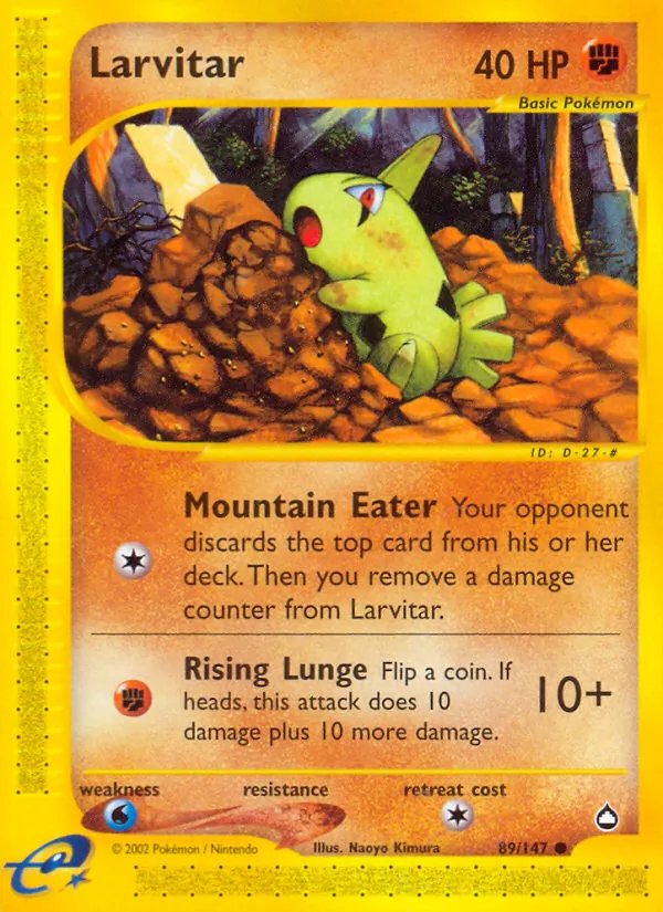 Larvitar Aquapolis 89/147