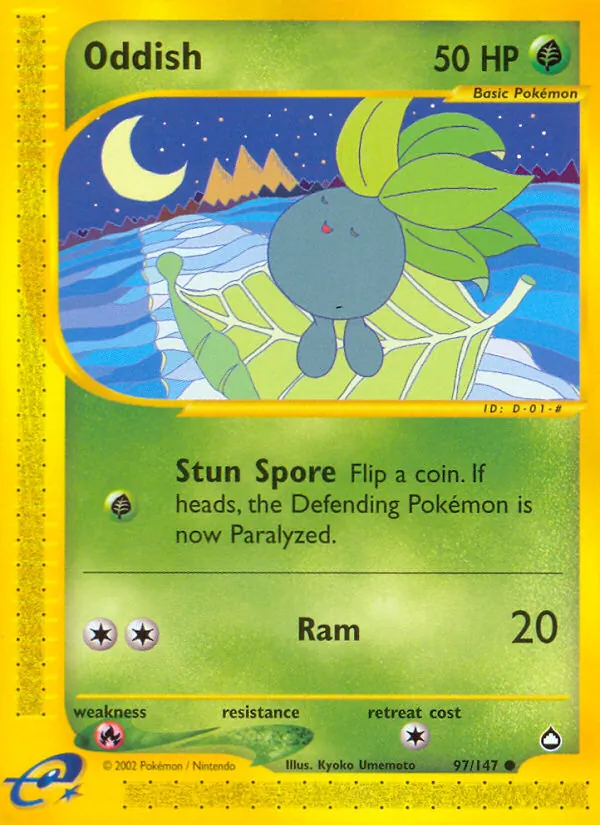 Oddish Aquapolis 97/147