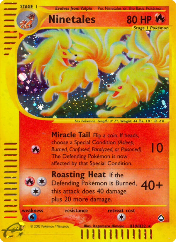 Ninetales Aquapolis H19/147
