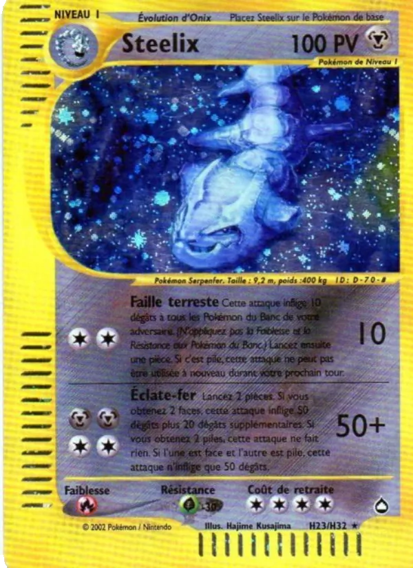 Steelix Aquapolis H23/147