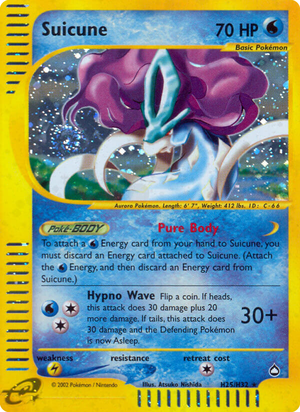 Suicune Aquapolis H25/147