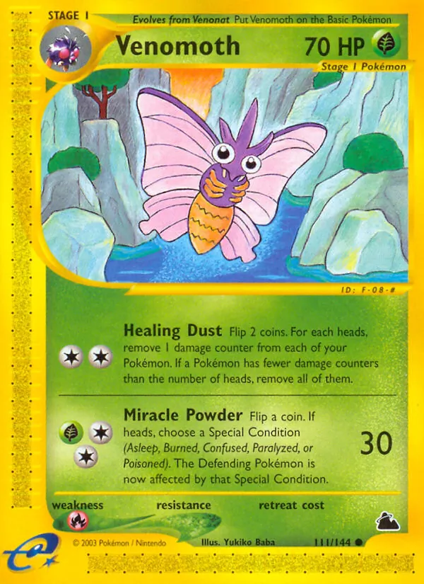Venomoth Skyridge 111/144