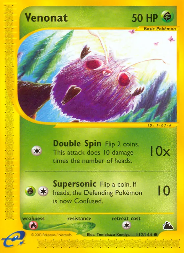 Venonat Skyridge 112/144