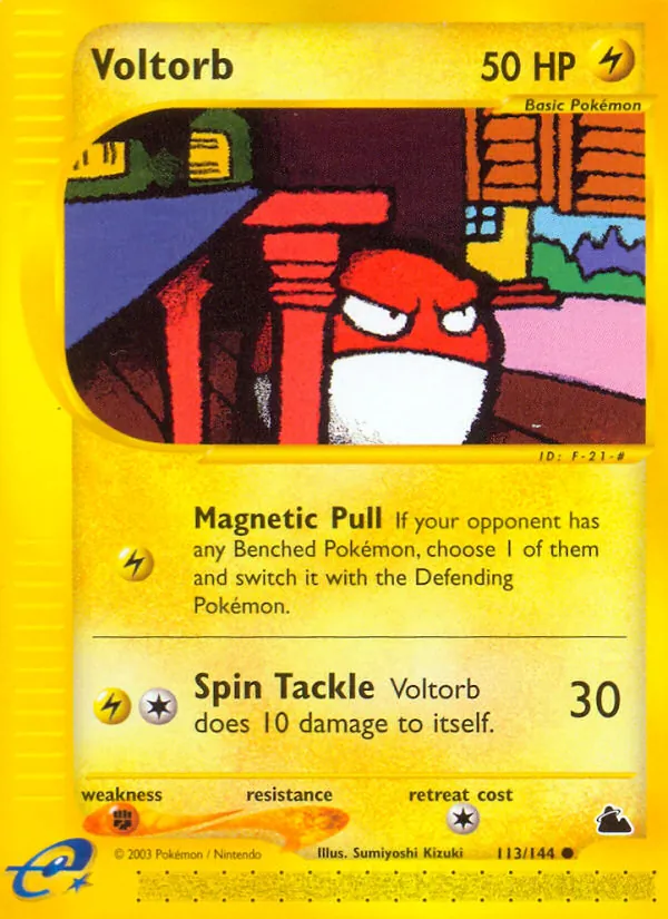 Voltorb Skyridge 113/144