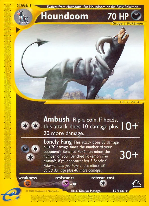 Houndoom Skyridge 12/144