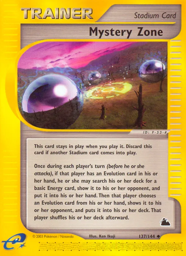 Mystery Zone Skyridge 137/144