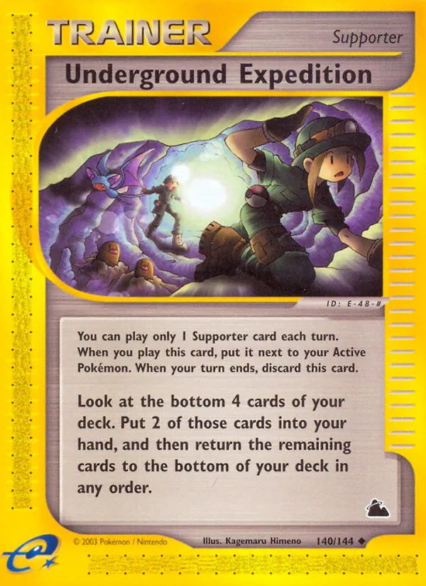 Underground Expedition Skyridge 140/144