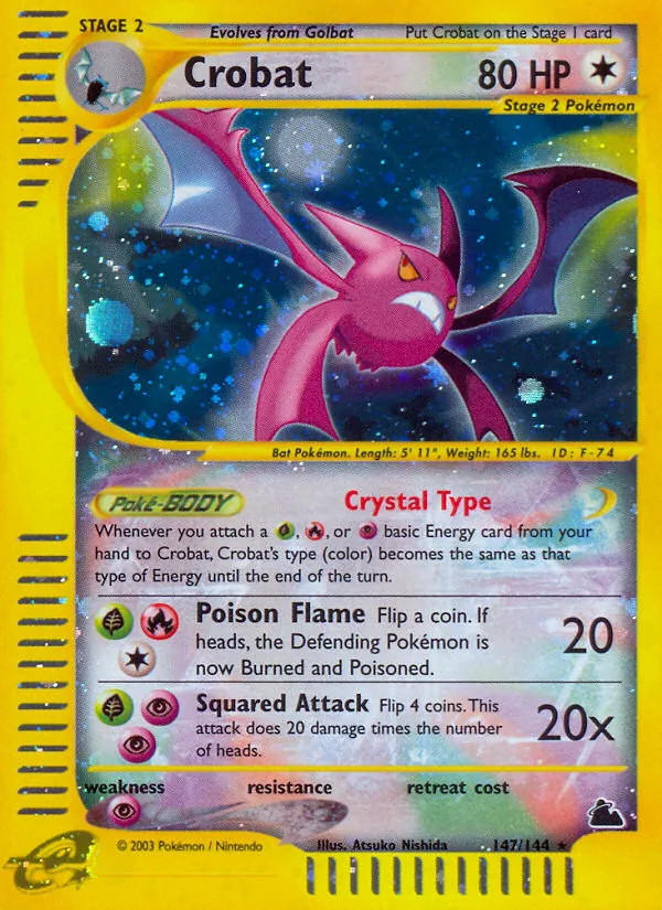 Crobat Skyridge 147/144