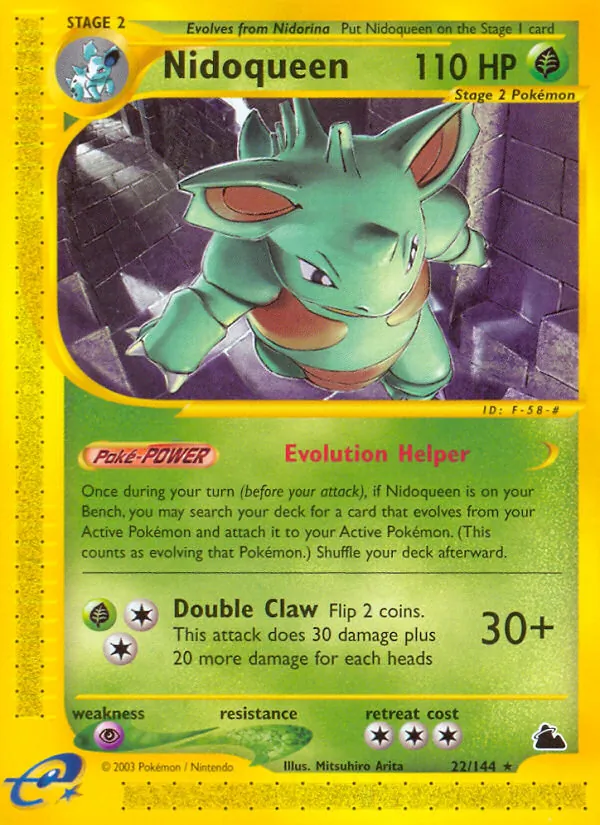 Nidoqueen Skyridge 22/144