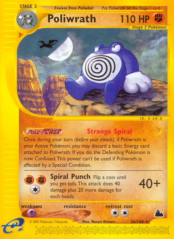 Poliwrath Skyridge 26/144
