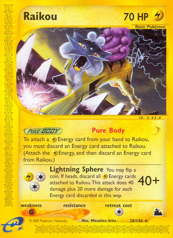 Raikou Skyridge 28/144