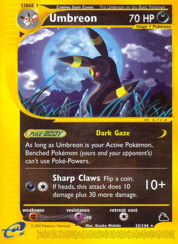 Umbreon Skyridge 32/144