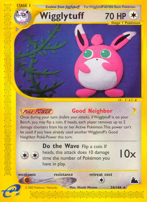 Wigglytuff Skyridge 34/144