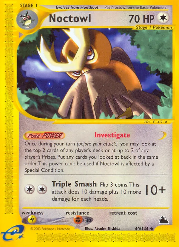 Noctowl Skyridge 40/144