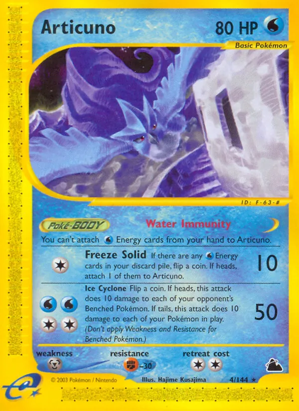 Articuno Skyridge 4/144