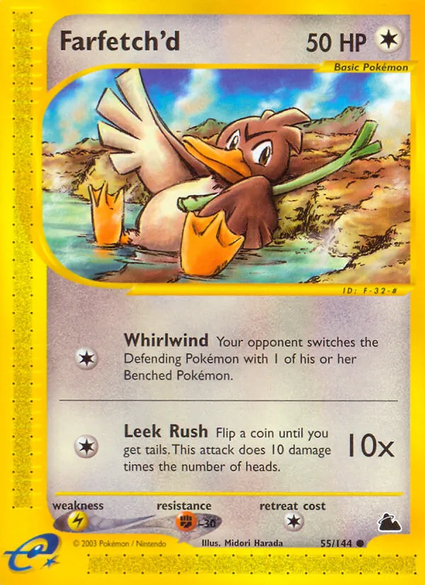 Farfetch'd Skyridge 55/144