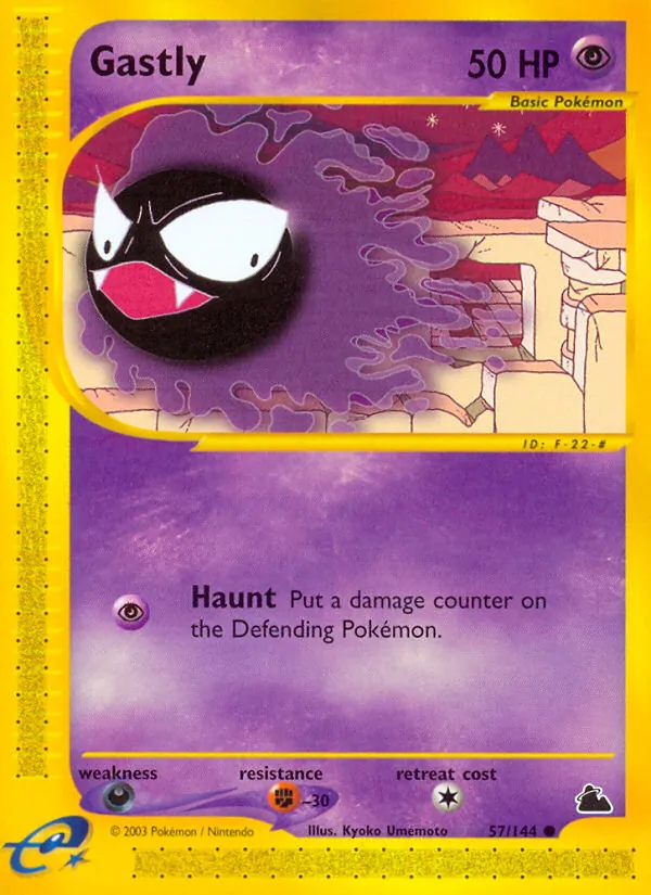 Gastly Skyridge 57/144