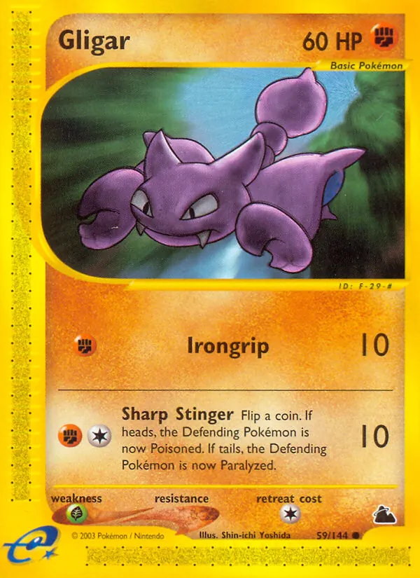 Gligar Skyridge 59/144
