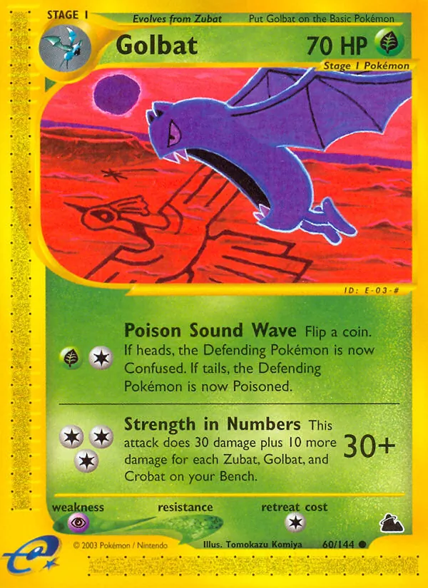 Golbat Skyridge 60/144